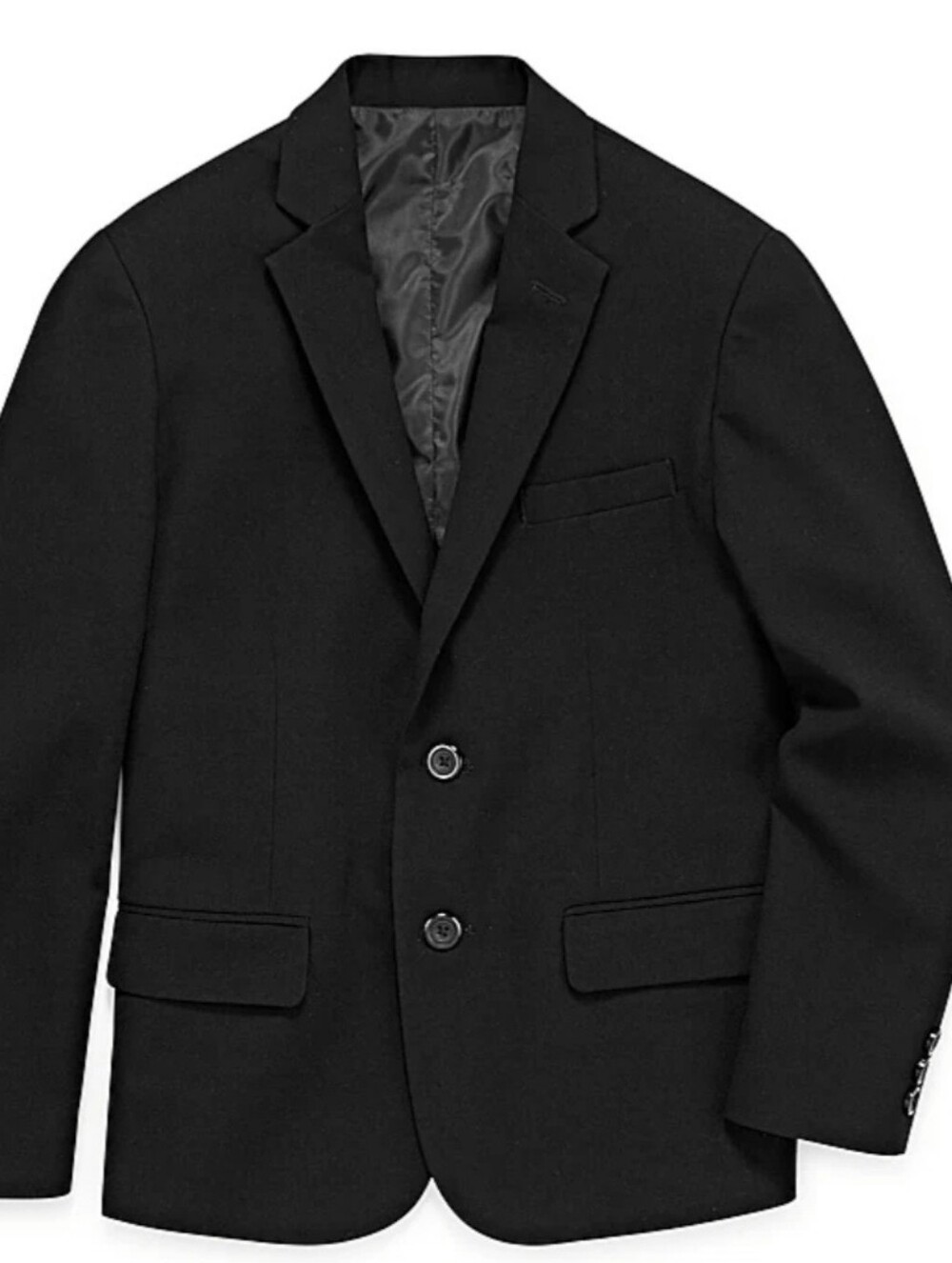 Van Heusen Black Boys' Two-Button Blazer